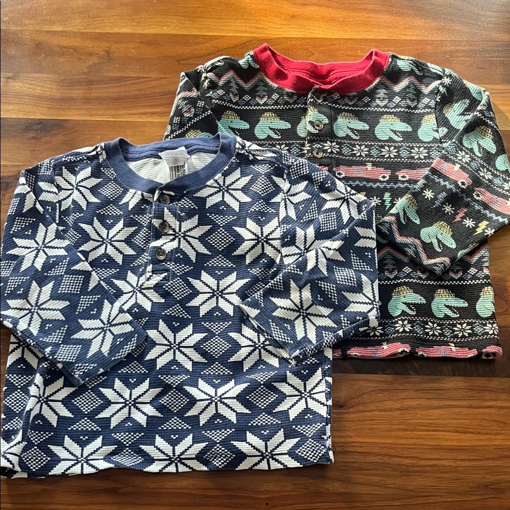 Set of 2 Hanna Andersson Holiday Shirts
